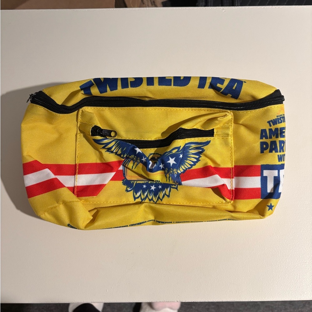 Twisted Tea Yellow Fanny Pack